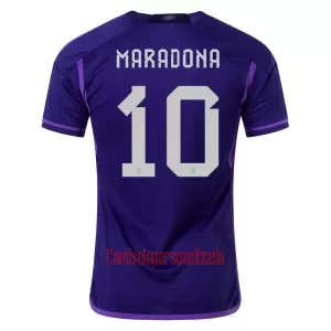 Camisolas Argentina Maradona 10 Equipamento Alternativo Mundial 2022 Camisolas Argentina Maradona 10 Equipamento Alternativo Mundial 2022