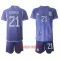 Camisolas Argentina Paulo Dybala 21 Criança Equipamento Alternativo Mundial 2022
