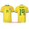 Camisolas Brasil Antony Santos 19 Equipamento Principal Mundial 2022