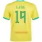 Camisolas Brasil G. JESUS 19 Equipamento Principal Mundial 2022