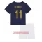 Camisolas França Ousmane Dembélé 11 Criança Equipamento Principal Mundial 2022