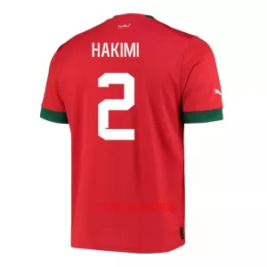 Camisolas Marrocos Achraf Hakimi 2 Equipamento Principal Mundial 2022