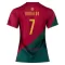 Camisolas Portugal Cristiano Ronaldo 7 Mulher Equipamento Principal Mundial 2022