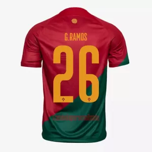 Camisolas Portugal G. RAMOS 26 Equipamento Principal Mundial 2022 Camisolas Portugal G. RAMOS 26 Equipamento Principal Mundial 2022