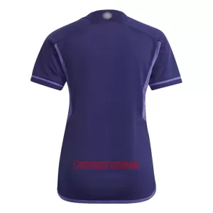 Camisolas Argentina 3 Star Mulher Equipamento Alternativo Mundial 2022