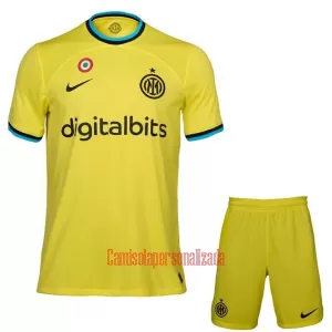 Camisolas Inter Milan Criança Equipamento Terceiro 22/23 Camisolas Inter Milan Criança Equipamento Terceiro 22/23