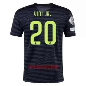 Camisolas Real Madrid Vinicius Junior 20 Equipamento Terceiro 22/23 Camisolas Real Madrid Vinicius Junior 20 Equipamento Terceiro 22/23