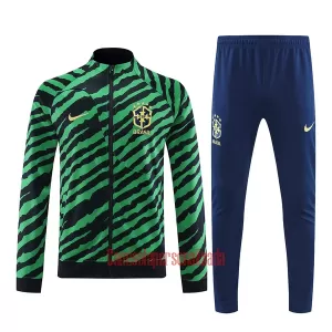 Brasil Green Casaco de Treino Conjunto 2022 Preto Brasil Green Casaco de Treino Conjunto 2022 Preto