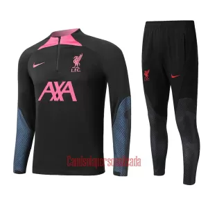 Liverpool Conjunto de Moletom de Treino Criança 22/23 Preto Liverpool Conjunto de Moletom de Treino Criança 22/23 Preto
