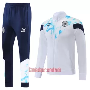 Manchester City Casaco de Treino Conjunto 22/23 Branco Azul Manchester City Casaco de Treino Conjunto 22/23 Branco Azul