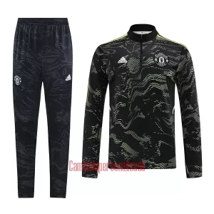 Manchester United Conjunto de Moletom de Treino 22/23 Preto Manchester United Conjunto de Moletom de Treino 22/23 Preto