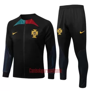 Portugal Casaco de Treino Conjunto 22/23 Preto Portugal Casaco de Treino Conjunto 22/23 Preto