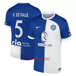 Camisolas Atlético Madrid Rodrigo de Paul 5 Equipamento Alternativo 23/24 Camisolas Atlético Madrid Rodrigo de Paul 5 Equipamento Alternativo 23/24