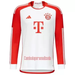 Camisolas Bayern de Munique Equipamento Principal 23/24 Manga Comprida
