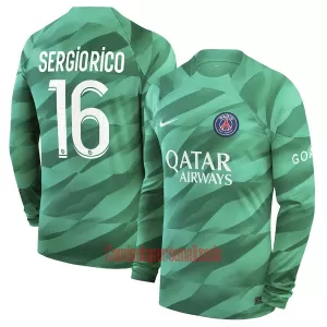 Camisolas Guarda Redes Paris Saint-Germain Sergio Rico 16 Equipamento Principal 23/24 Manga Comprida Camisolas Guarda Redes Paris Saint-Germain Sergio Rico 16 Equipamento Principal 23/24 Manga Comprida