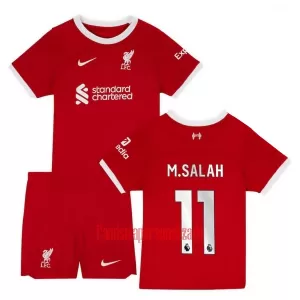Camisolas Liverpool Mohamed Salah 11 Criança Equipamento Principal 23/24