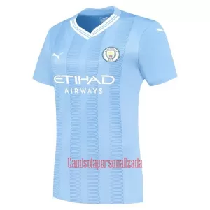 Camisolas Manchester City Mulher Equipamento Principal 23/24 Camisolas Manchester City Mulher Equipamento Principal 23/24