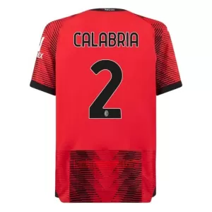 Camisolas AC Milan Calabria 2 Equipamento Principal 23/24 Camisolas AC Milan Calabria 2 Equipamento Principal 23/24