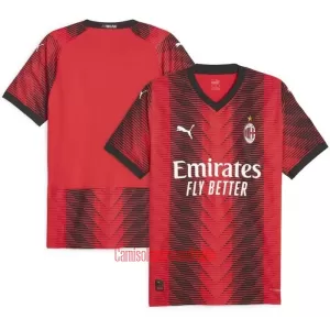 Camisolas AC Milan Equipamento Principal 23/24 Camisolas AC Milan Equipamento Principal 23/24