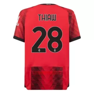 Camisolas AC Milan Thiaw 28 Equipamento Principal 23/24 Camisolas AC Milan Thiaw 28 Equipamento Principal 23/24