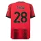 Camisolas AC Milan Thiaw 28 Equipamento Principal 23/24