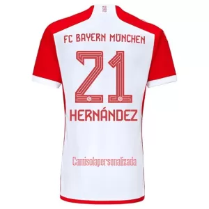 Camisolas FC Bayern de Munique Lucas Hernandez 21 Equipamento Principal 23/24 Camisolas FC Bayern de Munique Lucas Hernandez 21 Equipamento Principal 23/24