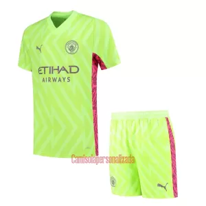 Camisolas Guarda Redes Manchester City Criança Equipamento Terceiro 23/24 Camisolas Guarda Redes Manchester City Criança Equipamento Terceiro 23/24