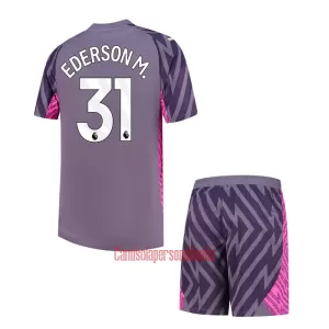 Camisolas Guarda Redes Manchester City Ederson Moraes Criança Equipamento Alternativo 23/24 Camisolas Guarda Redes Manchester City Ederson Moraes Criança Equipamento Alternativo 23/24