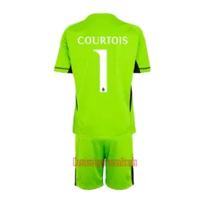 Camisolas Guarda Redes Real Madrid Thibaut Courtois 1 Criança Equipamento Principal 23/24 Camisolas Guarda Redes Real Madrid Thibaut Courtois 1 Criança Equipamento Principal 23/24