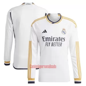 Camisolas Real Madrid Equipamento Principal 23/24 Manga Comprida Camisolas Real Madrid Equipamento Principal 23/24 Manga Comprida