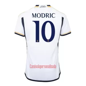 Camisolas Real Madrid Luka Modric 10 Equipamento Principal 23/24 Camisolas Real Madrid Luka Modric 10 Equipamento Principal 23/24