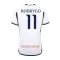 Camisolas Real Madrid Rodrygo Goes 11 Equipamento Principal 23/24
