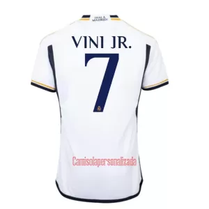 Camisolas Real Madrid Vinicius Junior 7 Equipamento Principal 23/24 Camisolas Real Madrid Vinicius Junior 7 Equipamento Principal 23/24