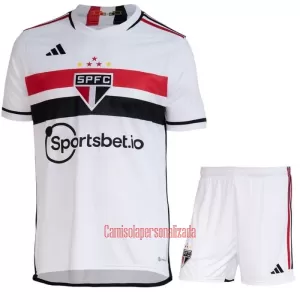 Camisolas São Paulo FC Criança Equipamento Principal 23/24 Camisolas São Paulo FC Criança Equipamento Principal 23/24
