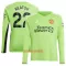Camisolas Guarda Redes Manchester United Heaton 22 Equipamento Principal 23/24 Manga Comprida