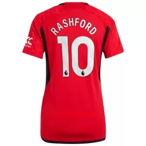 Camisolas Manchester United Marcus Rashford 10 Mulher Equipamento Principal 23/24