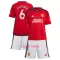 Camisolas Manchester United Martinez 6 Criança Equipamento Principal 23/24
