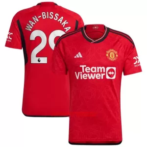 Camisolas Manchester United Wan-Bissaka 29 Equipamento Principal 23/24 Camisolas Manchester United Wan-Bissaka 29 Equipamento Principal 23/24