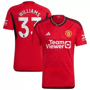 Camisolas Manchester United Williams 33 Equipamento Principal 23/24 Camisolas Manchester United Williams 33 Equipamento Principal 23/24