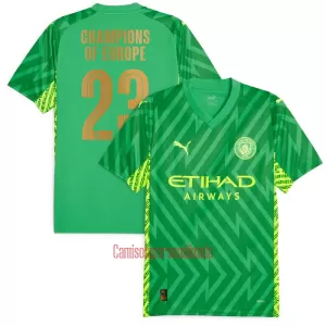 Camisolas Guarda Redes Manchester City Champions of Europe Equipamento Principal 23/24 Camisolas Guarda Redes Manchester City Champions of Europe Equipamento Principal 23/24