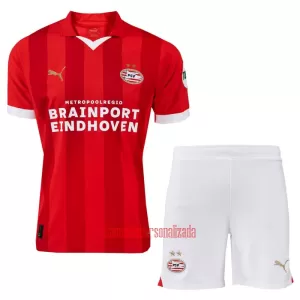 Camisolas PSV Eindhoven Criança Equipamento Principal 23/24 Camisolas PSV Eindhoven Criança Equipamento Principal 23/24