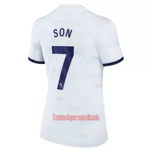 Camisolas Tottenham Hotspur Heung-min Son 7 Mulher Equipamento Principal 23/24