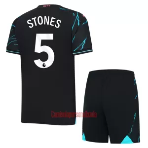 Camisolas Manchester City John Stones 5 Criança Equipamento Terceiro 23/24 Camisolas Manchester City John Stones 5 Criança Equipamento Terceiro 23/24