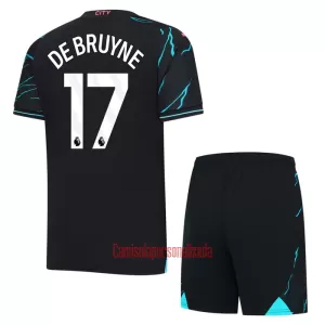Camisolas Manchester City Kevin De Bruyne 17 Criança Equipamento Terceiro 23/24 Camisolas Manchester City Kevin De Bruyne 17 Criança Equipamento Terceiro 23/24