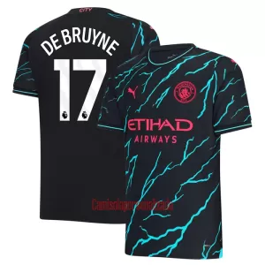 Camisolas Manchester City Kevin De Bruyne 17 Equipamento Terceiro 23/24 Camisolas Manchester City Kevin De Bruyne 17 Equipamento Terceiro 23/24