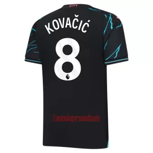 Camisolas Manchester City Mateo Kovacic 8 Equipamento Terceiro 23/24 Camisolas Manchester City Mateo Kovacic 8 Equipamento Terceiro 23/24