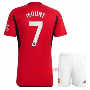 Camisolas Manchester United Mason Mount 7 Criança Equipamento Principal 23/24 Camisolas Manchester United Mason Mount 7 Criança Equipamento Principal 23/24