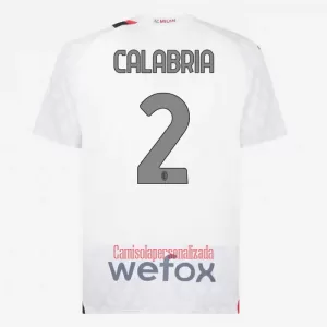 Camisolas AC Milan Calabria 2 Equipamento Alternativo 23/24 Camisolas AC Milan Calabria 2 Equipamento Alternativo 23/24