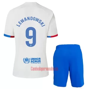 Camisolas FC Barcelona Robert Lewandowski 9 Criança Equipamento Alternativo 23/24 Camisolas FC Barcelona Robert Lewandowski 9 Criança Equipamento Alternativo 23/24