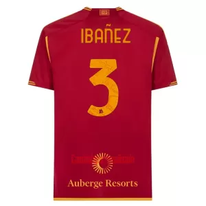 Camisolas AS Roma Ibanez 3 Equipamento Principal 23/24